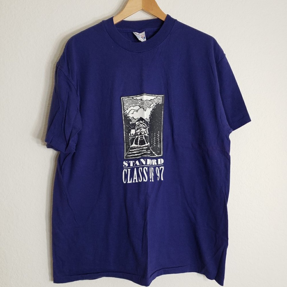 Vintage Stanford University Reunion Homecoming T-Shirt - SIZE XL